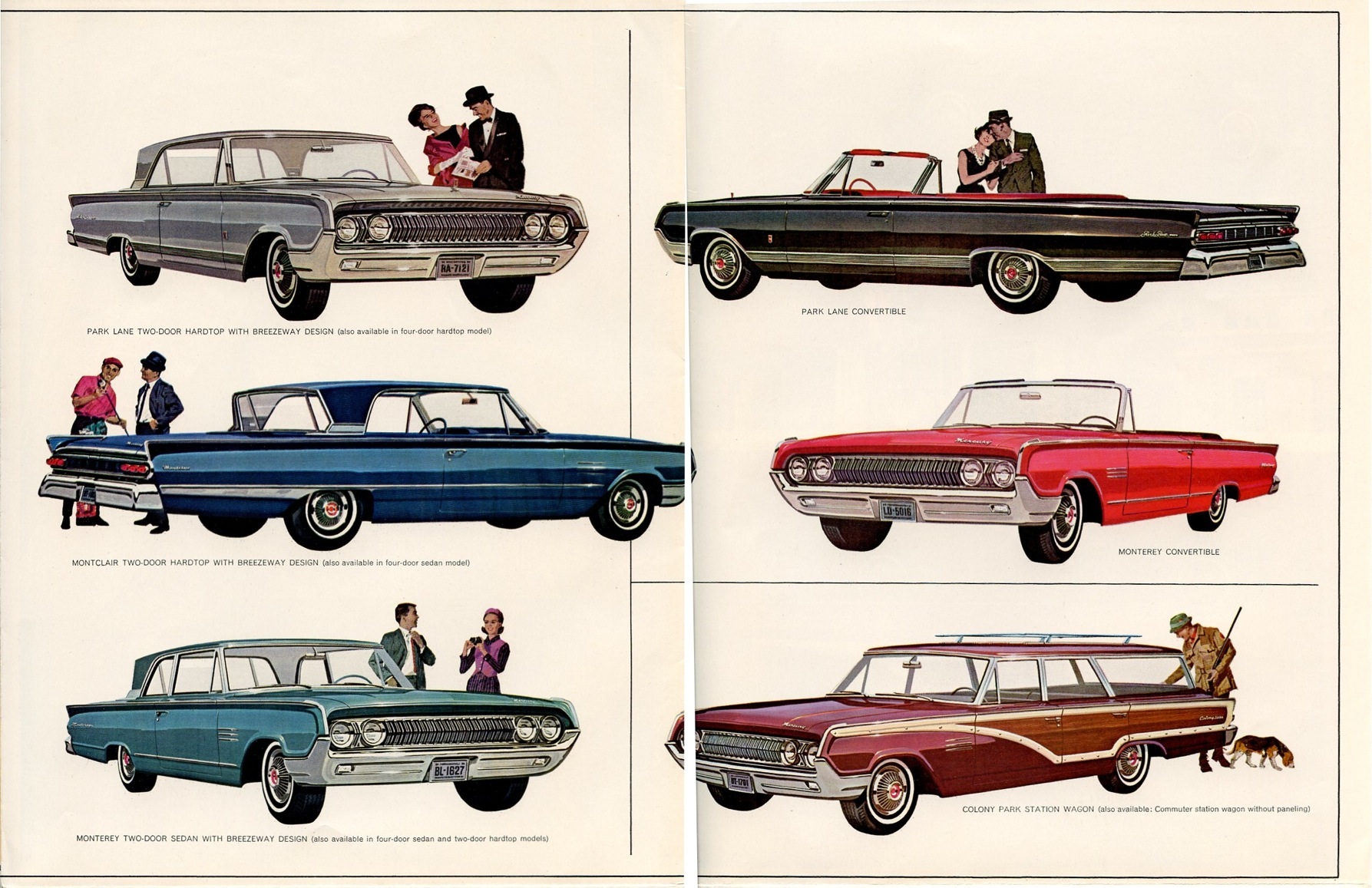 1964 Mercury And Comet Brochure Page 3